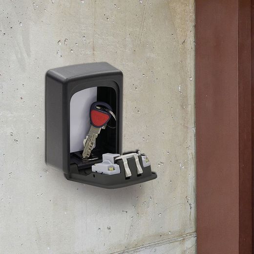 Sans danger pour la gestion des clés. Noir.
