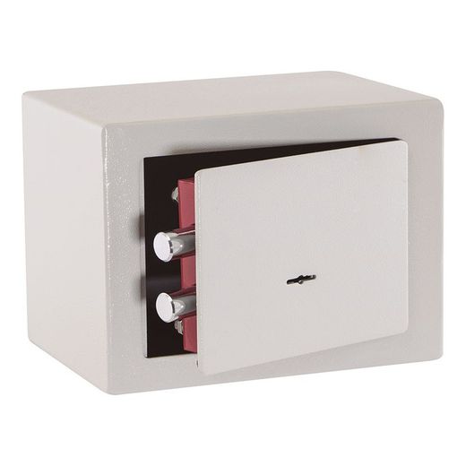 Coffre-fort superposé. Système de fermeture avec serrure à gorge.