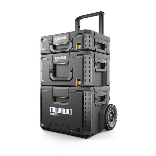 Caja Herram.Con Ruedas 3 Pcs.Stacktech