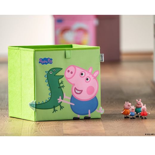 Caixa de armazenamento infantil George e Dino 3D