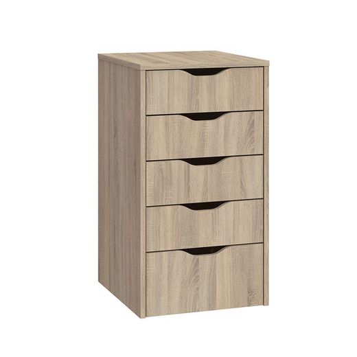 Cajonera 5 Cajones Eko 71x40x43 Cm.Cambr