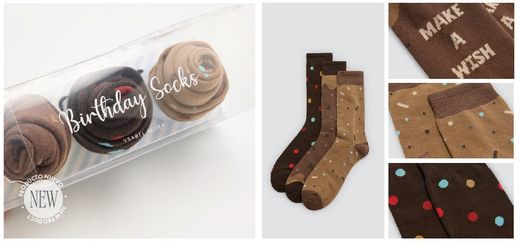 Calcetin Cupcake Sr. 3 Par. 41-45 22960