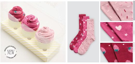 Calcetin Cupcake Sra. 3Par 36-41 12972