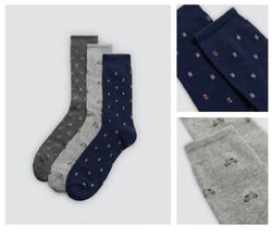 Chaussettes Mr. Socks, motifs assortis, tailles 41 à 46, référence 22935