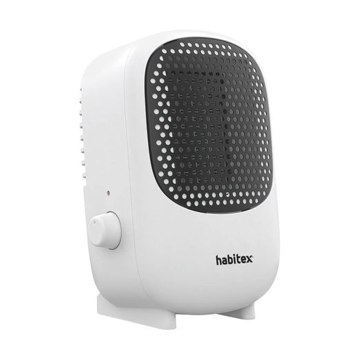 Calefactor Ceramico Mini Blanco Con Cabl