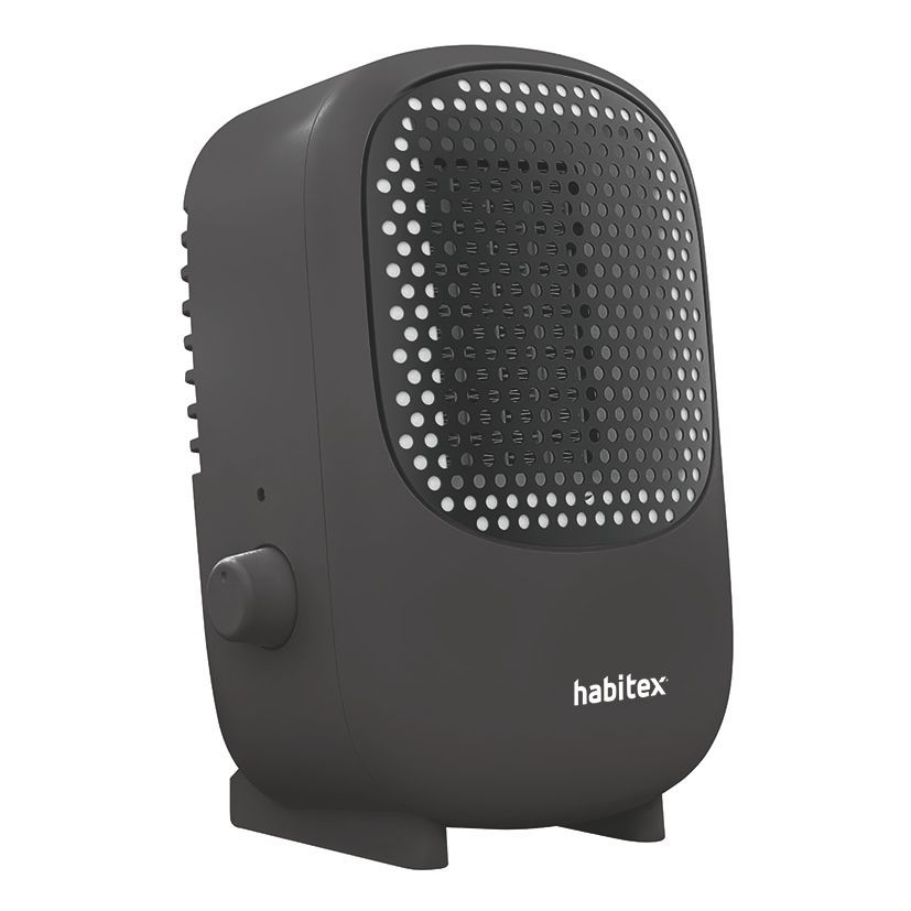 Calefactor Ceramico Mini Negro Con Cable