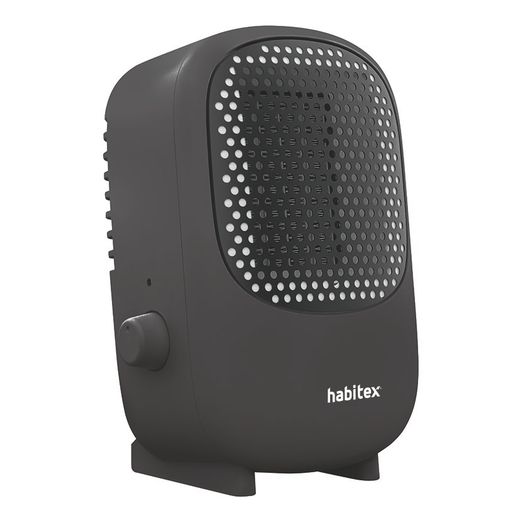 Calefactor Ceramico Mini Negro Con Cable