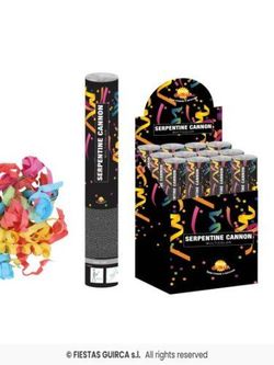 Canon à banderoles 40 cm.