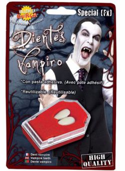 Carnaval des crocs de vampire + Adh. R-2186