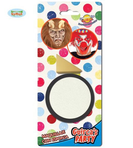 Carnestoltes Maq. C/Esponja Blanc R-15629