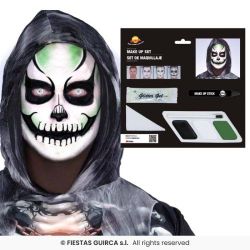 Coffret de maquillage squelette de carnaval 15873