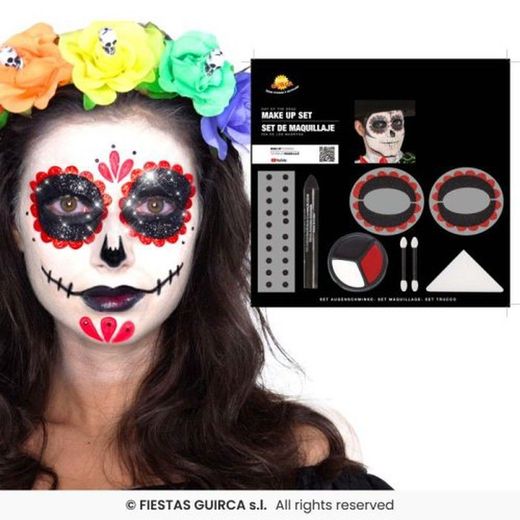 Conjunto de maquiagem de carnaval Katrina R-15876