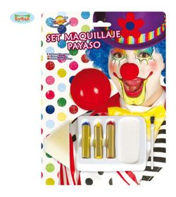Coffret de maquillage de clown de carnaval R-15590