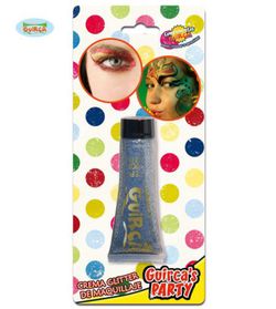 Carnaval Tub Gliter Gel Plata R-15454