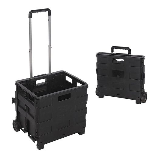Carro auxiliar multiuso Trolley Plegable Aluminio 38X36X30Cm.