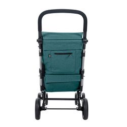 Lett470-c5 Panier d'achat classique en pin familial.