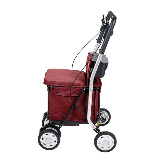 Caddie Lett800 Comfort Rubi. Siège intégré