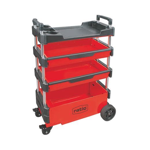 Carro Servei 4 Safates Extensib.Ratio