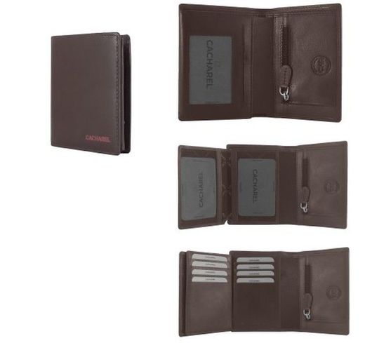 Carteira de couro Cacharel 10x8 Stitch33m