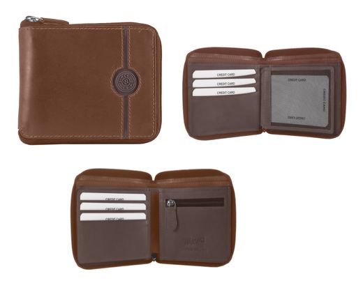 Cartera Piel Wildzone Calif22c 11x8,5cm