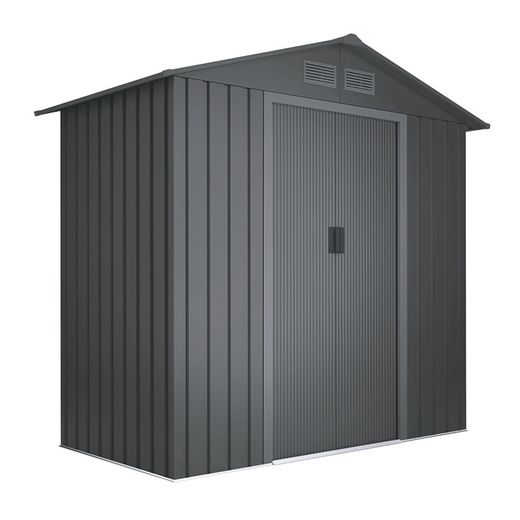 Galpão de metal escuro Visby 2,57 m²