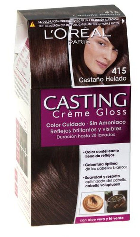 Casting Creme Gloss 415 Châtain Glacé