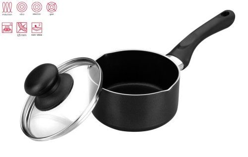 Cazo 12cm Ibili Indubasic + Tapa Cristal