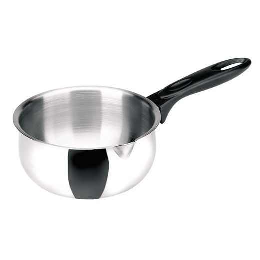Cazo abombado IBILI con pico. Cazo Inox C/Pico 12 Cm. Ibili