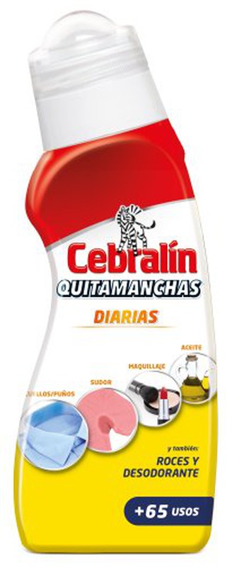 Cebralín - Quitamanchas Resistentes, Elimina Manchas en Textiles, Pack [ 8  x 150 ml], Total: 1200 ml : : Salud y cuidado personal