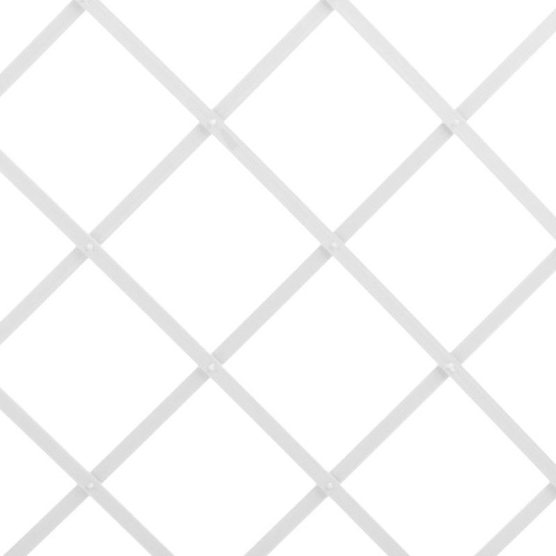 Celosía plástica CATRAL. Celosia Plastica Ext.3X1 Blanco