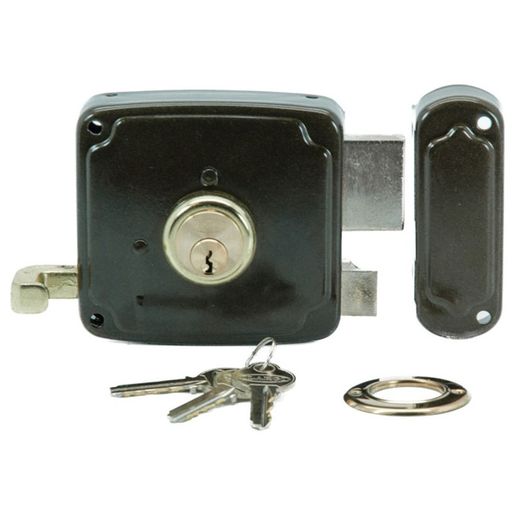 Cerradura sobreponer ILARGI 1125A Cerrad.Sobrep.1125 80 Mm Izq.Bomb.Red.