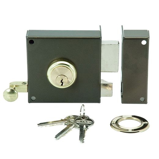 Cerradura sobreponer ILARGI 125A Cerrad.Sobrep.125A 80Mm Izq.Bomb.Redon