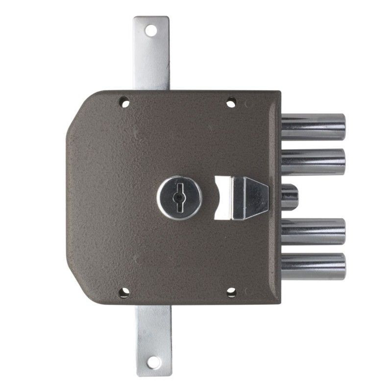 Cerradura sobreponer MOIA 434 Cerradura 3 P.Moia  434..Pintada. Dcha.