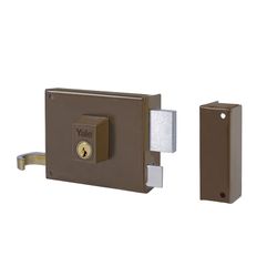 Serrure à recouvrement YALE 125 Serrure à recouvrement 125/100 Hp Gauche Yale