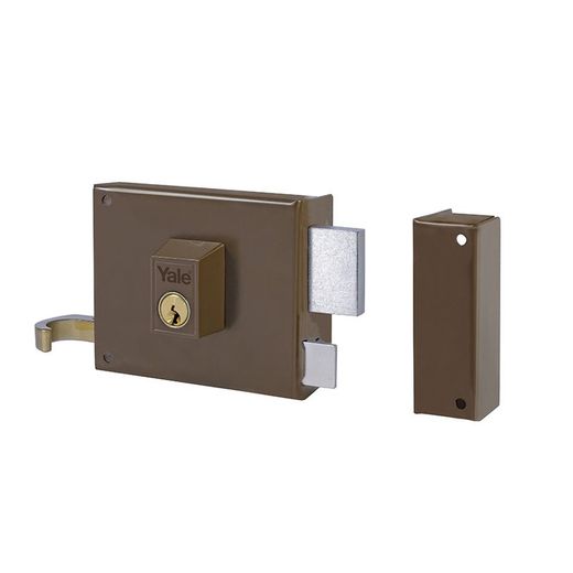Serrure à recouvrement YALE 125 Serrure à recouvrement 125/100 Hp Gauche Yale