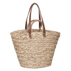 Cesta De Mimbre Con Asas