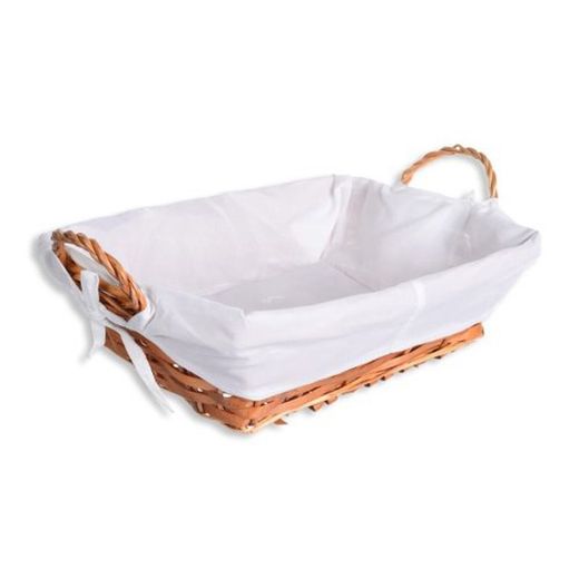 Cesta Rect. Asas Con Forro 26X20X8 59492