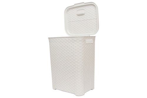 Cesto Ropa Con Tapa 45 Lt Xeum Blanco