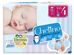 Fralda Chelino (T/4) Engatinhando 34U 9-15