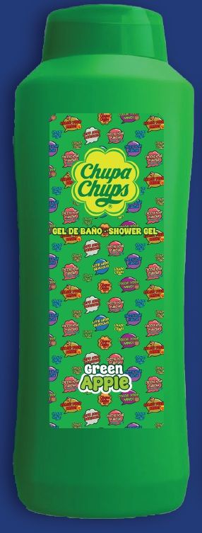 Chupa Chups Gel Ba�O Green Apple 750ml