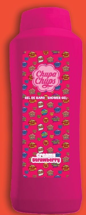 Chupa Chups Gel Ba�O Strawberry 750ml