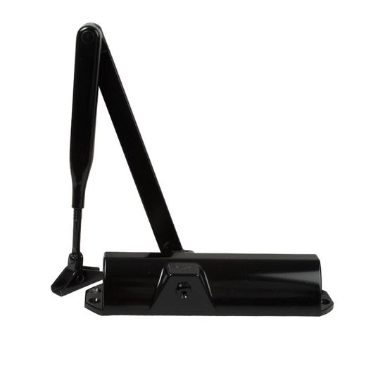 Cierrapuertas aÇ?¶÷reo de brazo articulado DORMAKABA TS-68. Cierrapuertas Ts68. Negro.