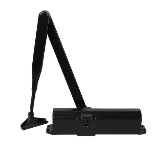 Cierrapuertas aÇ?¶÷reo de brazo articulado DORMAKABA TS-Compact. Cierrapuertas Ts Compact. Negro.