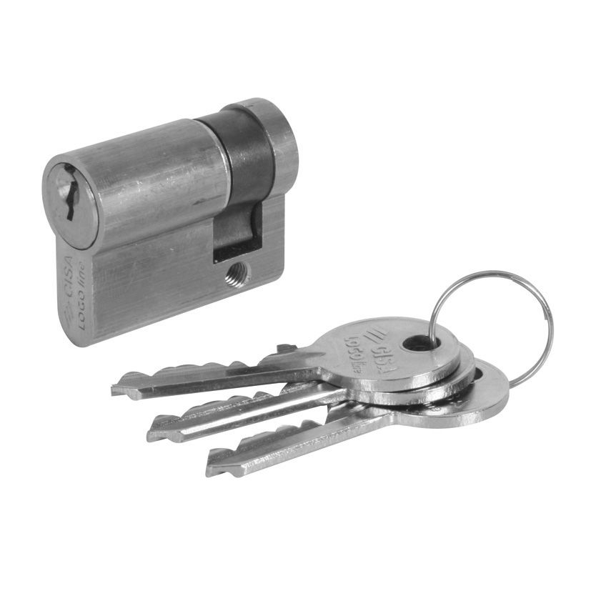 Cilindro Logoline 30x70 Niquel Std