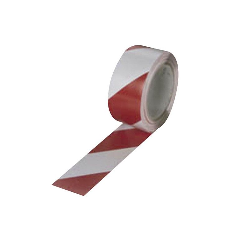 Cinta adhesiva para de señalización MIARCO Ranger Cinta Señal. Adhes. Blanca/Roja 50Mmx33