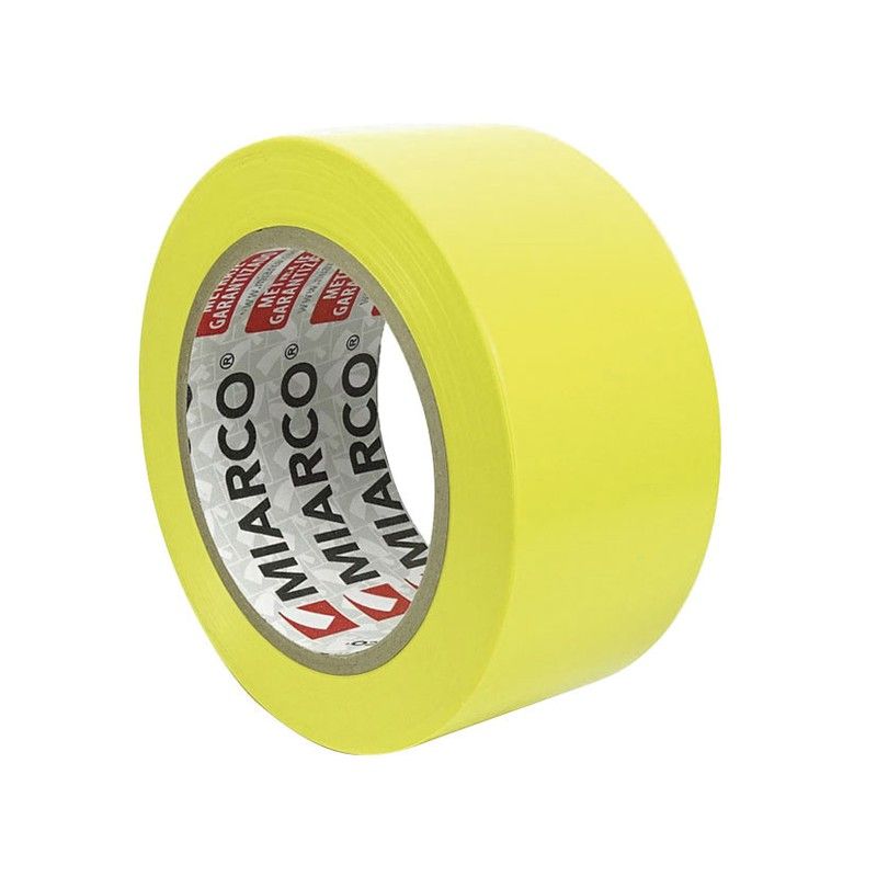 Cinta adhesiva para señalización MIARCO Cinta Señal.Adhesiva Amarilla 50Mmx33