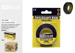 Cinta Aïllant Negra 19mm X 20mt R42422