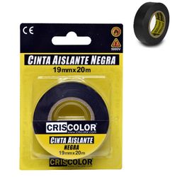 Cinta Aïllant Negra 19mm X 20mt R42422