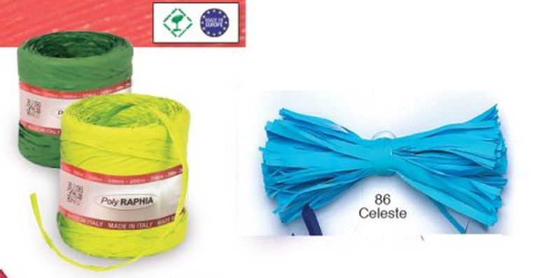 Cinta Rafia 15Mm X 200M. Celeste 86 5400