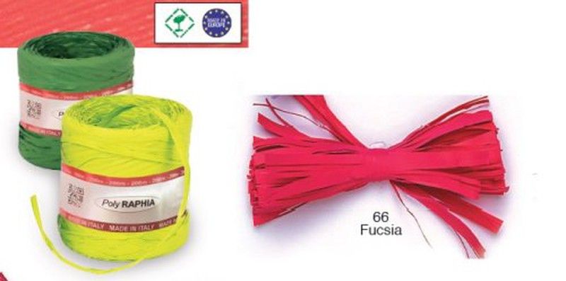 Cinta Rafia 15Mm X 200M. Fucsia 66 5400